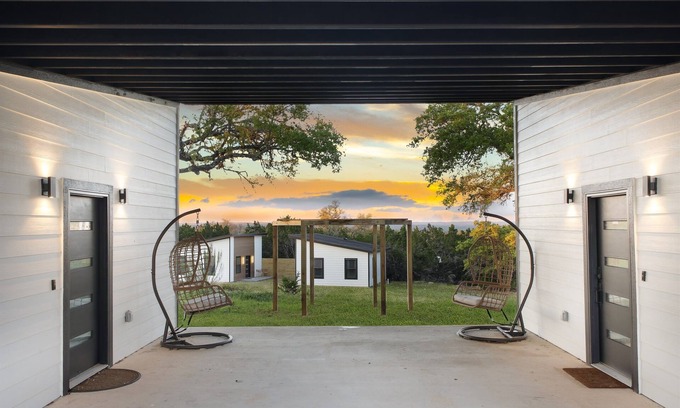 Spring Branch Resort | 2 Serene Hill Country Casitas~Scenic View~Patio
