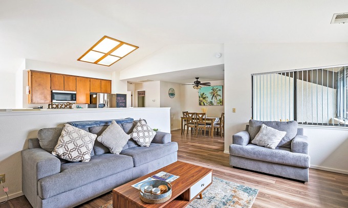 Grover Beach House | 2-story centrally located home with grill, patio, fireplace, streaming, & W/D