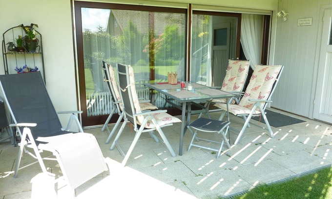 Ohningen Apartment | 2-Zimmer-Ferienwohnung, 80 qm, Schlafzimmer, Terrasse, max. 2 Personen