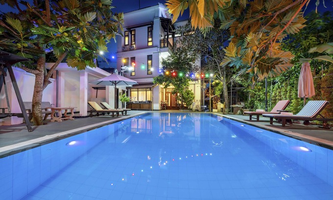 Tra Que Vegetable Village Villa | 20% OFF - New Listing - Private Villa 7BRs w/Amazing Pool & Garden