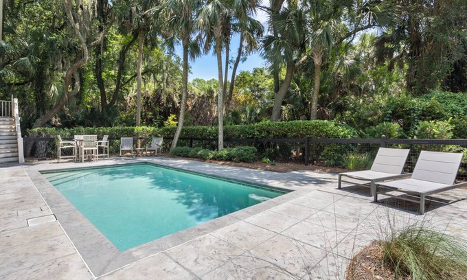 Vanderhorst Plantation House | 205 Horned Grebe: 4BR Home, Pool, Bike to Beach, Credit for Bikes/Beach Gear