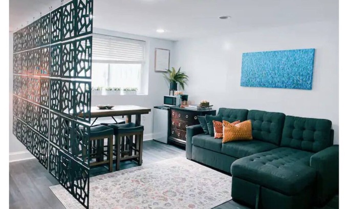 Greenville House | 20mns to NY & 15mns to Newark Airport Lovely 1bedR with Remote Work Space