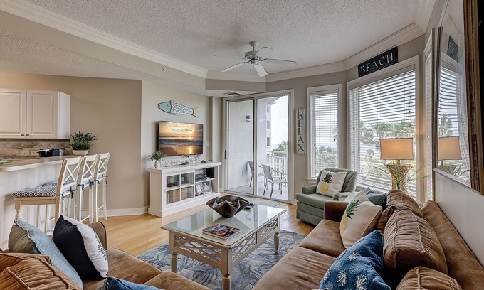 North Forest Beach Condo | 2308 SeaCrest majestic Ocean Views with coastal chic decor!