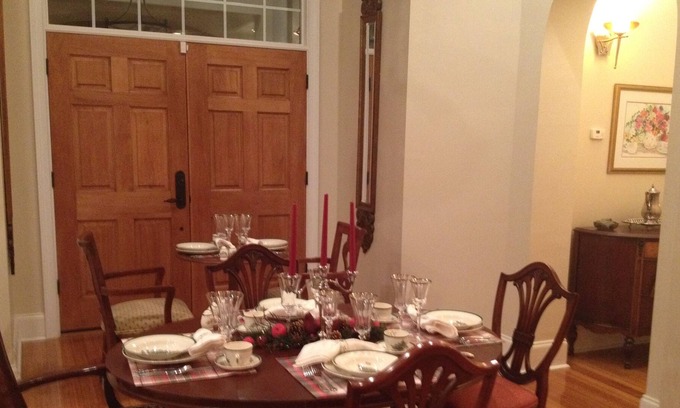 Fort Valley House | 2400 square foot house quietly hidden in the trees, 10 miles from Ag Center