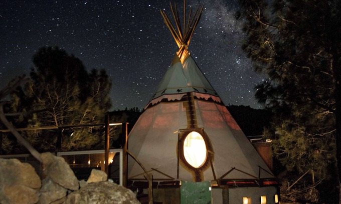 Bodfish Apartment | 24ft. Teepee glamping at its finest. High lake view