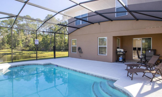 Veranda Palms House | 2611- Great Family Home near Disney, private pool and Beautiful views.