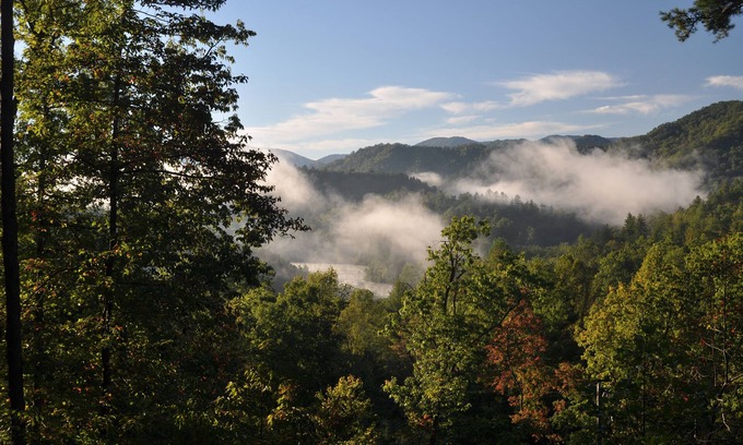Robbinsville Cottage | 2br, 2ba Cottage Overlooking Lake Santeetlah & Natahala National Forest, Hot Tub