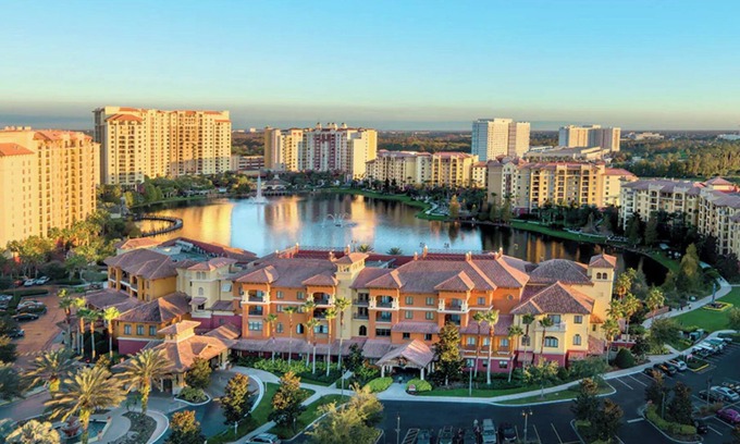 Lake Buena Vista Condo | 2BR &2BA deluxe in Disney gates, Parks Shuttle, 5 Pools/Lazy River, Full kitchen