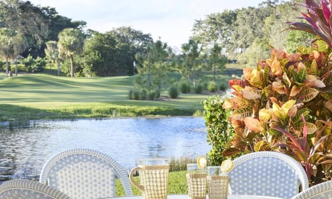 Hunt Club Hotel | 2BR Cottage; 1 King, Two Double Beds at PGA National Resort - Outdoor Pool