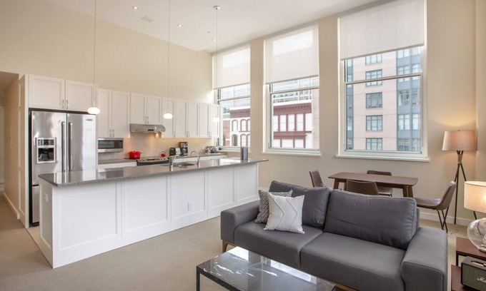Penn Quarter Apartment | 2BR in Penn Quarter w/Pool + large garden, near metro by Blueground