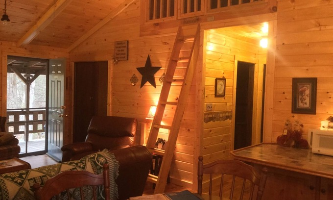 Mountain City Cottage | 2BR +loft Cottage in the mountains Va Creeper Trail, HOT TUB, ATV rentals,