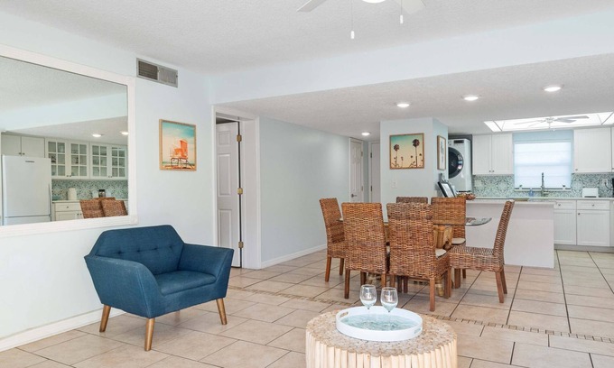 Avon By The Sea Condo | 2BR Sleeps 6 Poolfront BBQ Steps to Beach & Pier!