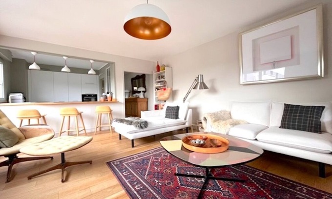 Fecamp Apartment | 3-bedroom apartment - 2/6 people -hyper-centre- near station and port