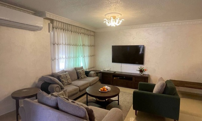 Amman Apartment | 3-bedroom apartment in enchanting Amman