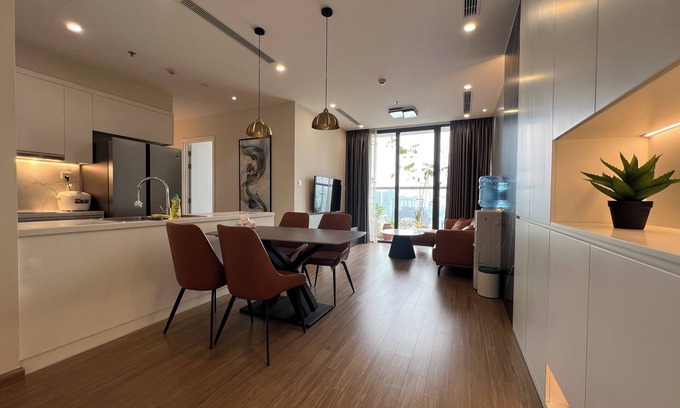 My Đinh Apartment | 3-bedroom apartment in Vinhomes skylake Hà Nội with AC, fitness room