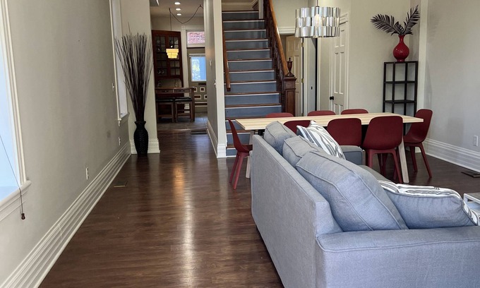 St. Louis House | 3 Bedroom Home in Soulard,near downtown, off street parking.