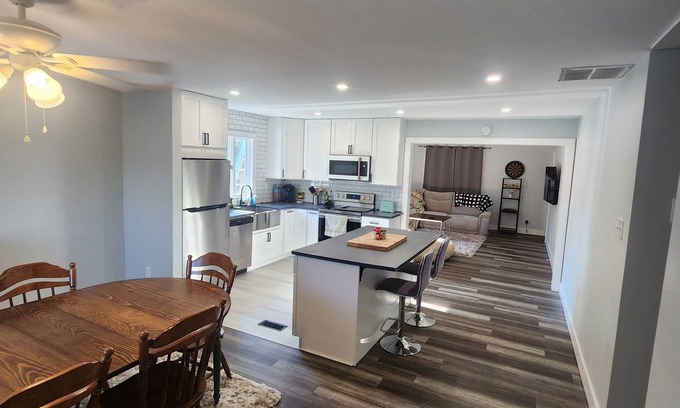 Dennisville House | 3-bedroom house in charming minutes from the beach.