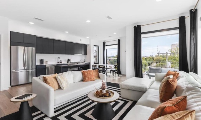 North Capitol Apartment | 3 Bedroom Oasis on the River with 2 Private Patios