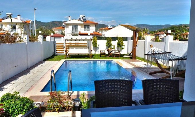 Ciftlik Villa | 3 Bedroom Villa with Private Pool and Garden Near the Beach