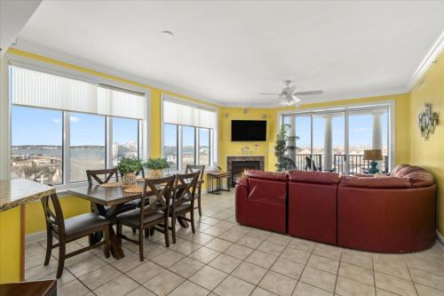 Ocean City Apartment | 3 BR Belmont Towers on Boardwalk: Ocean & Bay Views