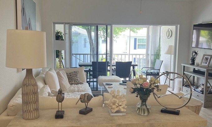 Pelican Bay Condo | 3 BR coach house at The Barrington Club in Pelican Bay. Private beach access.