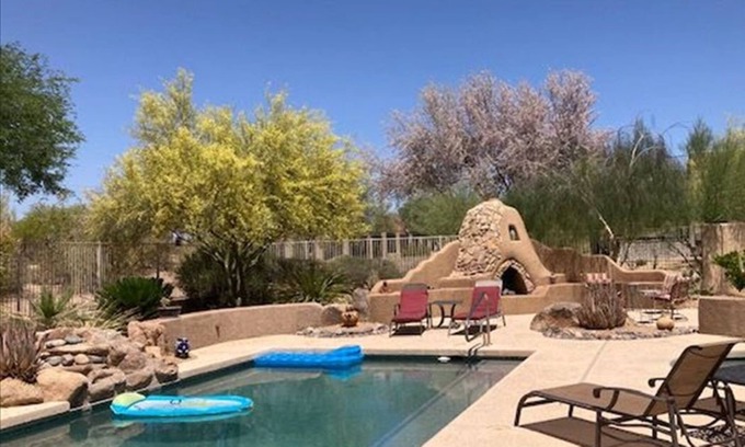 Tonto Verde House | 3 BR Vacation Home on Golf Course with Backyard Oasis - Pool/Hot Tub/Fireplace.