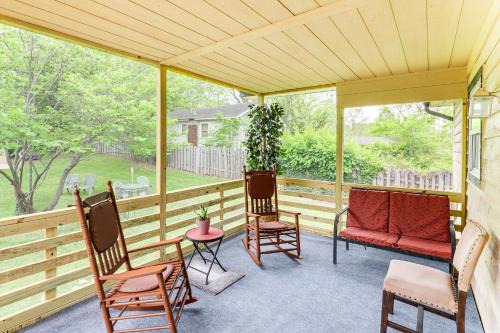 Burton Street House | 3 Mi to Dtwn Asheville Duplex with Spacious Yard!