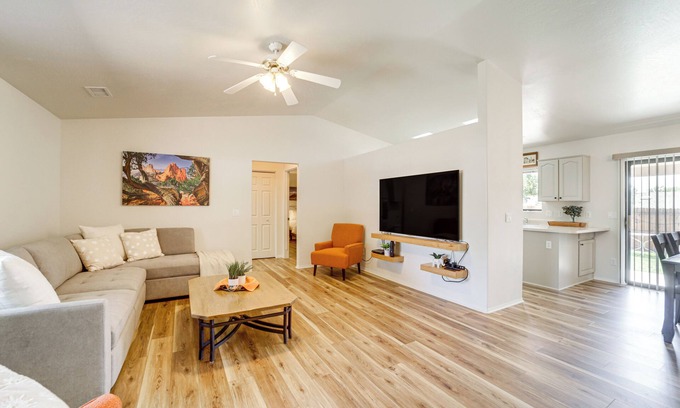 Cottonwood-Verde Village House | 3 Mi to Old Town Cottonwood: Quiet Home w/Patio