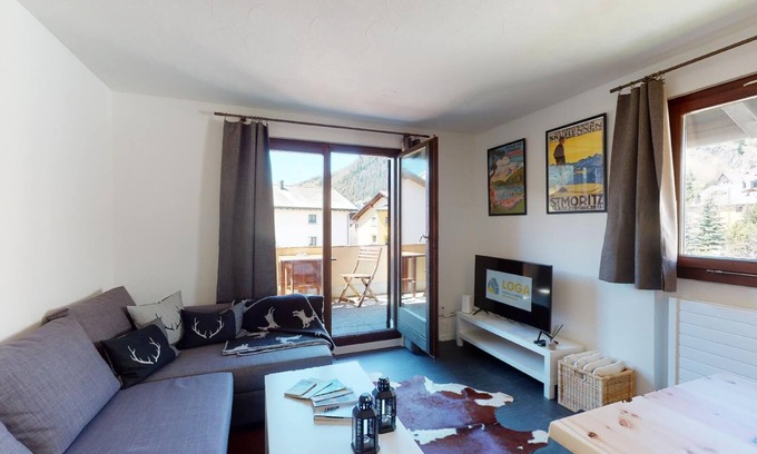 Celerina-Schlarigna Apartment | 3 - room apartment on the 2nd floor, approx.