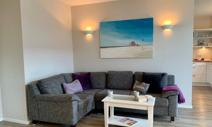 St. Peter-Ording Apartment | 3-room apartment for up to 4 people on the 1st floor.