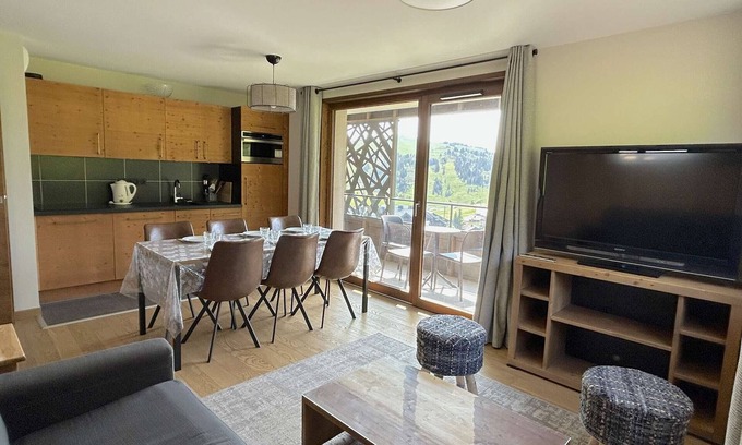 Les Saisies Apartment | 3-room apartment Les Saisies, 2 bedrooms, covered parking