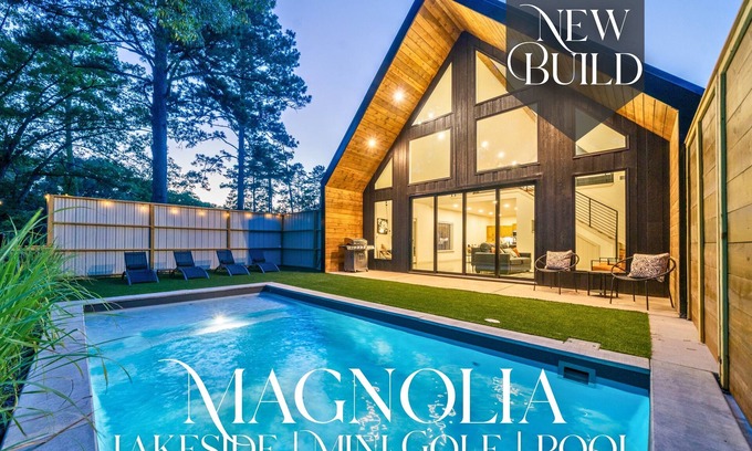 Mid America House | 3 Side-By-Side Modern Lakefront A-Frame Cabins