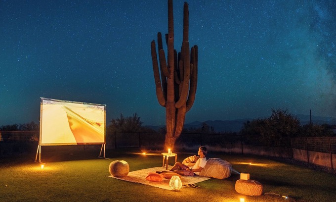 Rio Verde Foothills Villa | 30 ft Saguaro Retreat -Unique Stargazing+ Desert Mountain Views