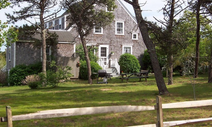 West Chatham House | 300 Yds on Sidewalk to Hardings Beach; On Private 1.5 Acres. Week 7/13 Avail.