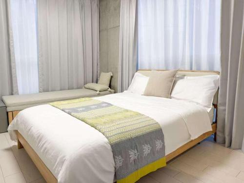 Higashinippori Apartment | 302Room,7-minute walk from Uguisudani Station located on the 3nd floor of an apartment-style building Twin room No elevator