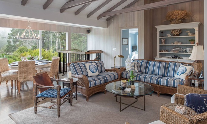 Northwest Carmel House | 3734 Avrio by-the-Sea ~ Walk to Downtown and Beach