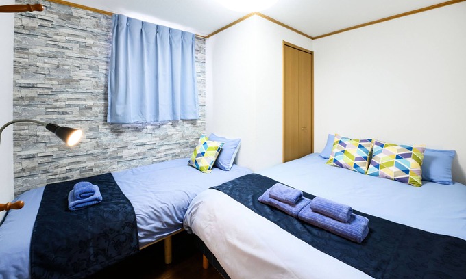 Naniwa Apartment | 38㎡ 2DK🏵️DaikokuchoStation 1-3minsWalk🏵️Osaka Kizu Market 4mins walk🏵️MAX5ppl