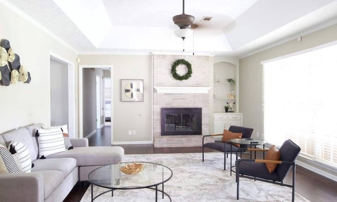 Gunter Afs House | 3BR Home with Huge Backyard Mins to Capitol