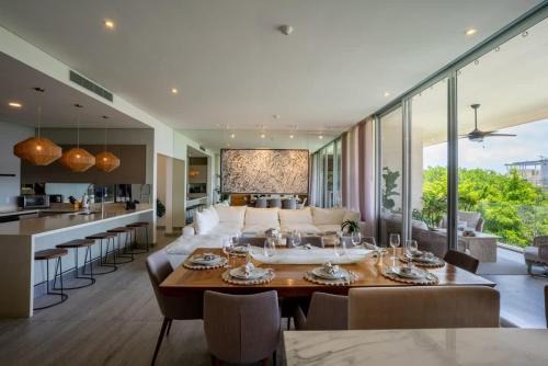 Playacar Apartment | 3BR Luxury Condo w/Private Rooftop Pool & Gym