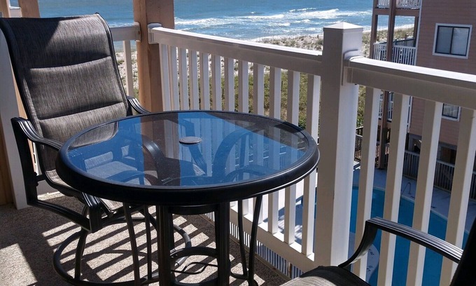 Wilmington Beach Condo | 3rd Floor 2BR OF Condo - Near Boardwalk; Daily chairs/umbrella rental in summer