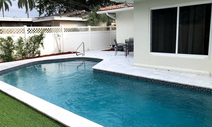 Pompano Beach House | 4/2 Beach House W/Salt-Heated Pool - 4 Min from the Beach
