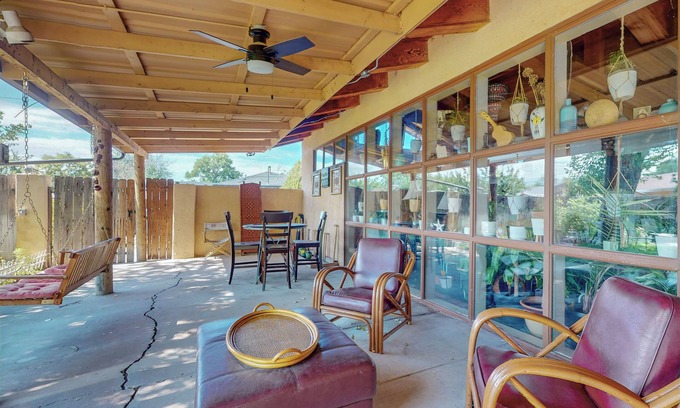 Albuquerque House | 4 Bed 3 Full Bath Urban Jungle Home in North Valley with Hot Tub & Wi-Fi