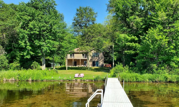 Hayward House | 4 bedroom on Lac Courte Oreilles Lake with clear water and a sandy bottom!