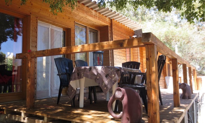 Afa Ski Chalet | 4-person chalet on 1 hectare of wooded land 15 minutes from the beach and Ajaccio