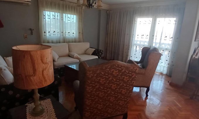 Nasr City Apartment | 4 Rooms Open View off Makram Central Location
