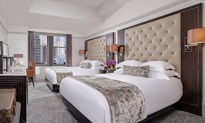 Central Park South Hotel | 4 x Two Queen Beds at WestHouse Hotel New York
