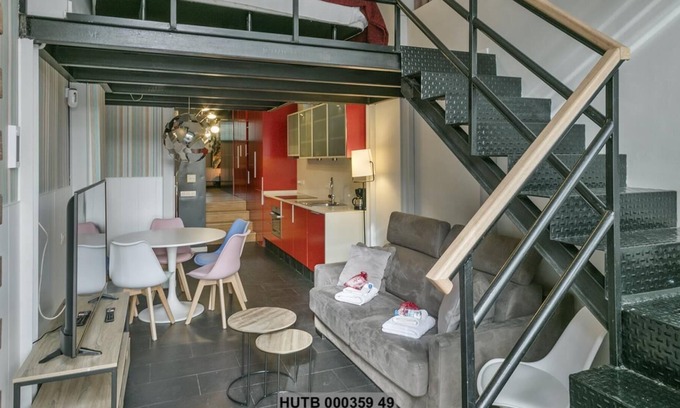 Les Corts Apartment | 40. Fútbol 1 Loft Apartment
