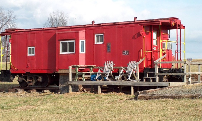 Fancy Gap Cabin | #407 - Authentic Railroad Cabooses And Depot Just Off The Blue Ridge Parkway