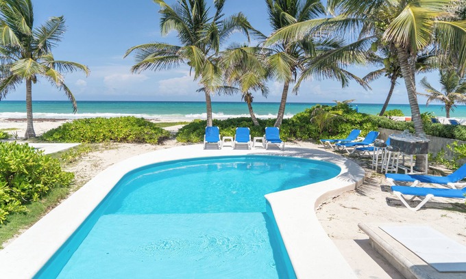 Playa del Secreto Villa | 4bdr Beachfront villa in secluded Playa del Secreto, hosts up to 12 guests.