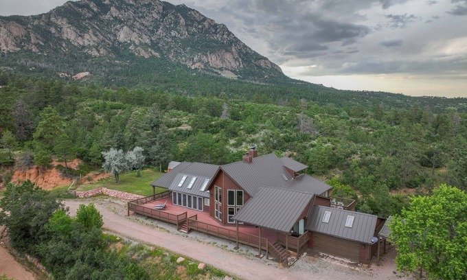 Colorado Springs House | 4BR 4BA multi-family with multiple outdoor & indoor living spaces, hot tub, BBQ.
